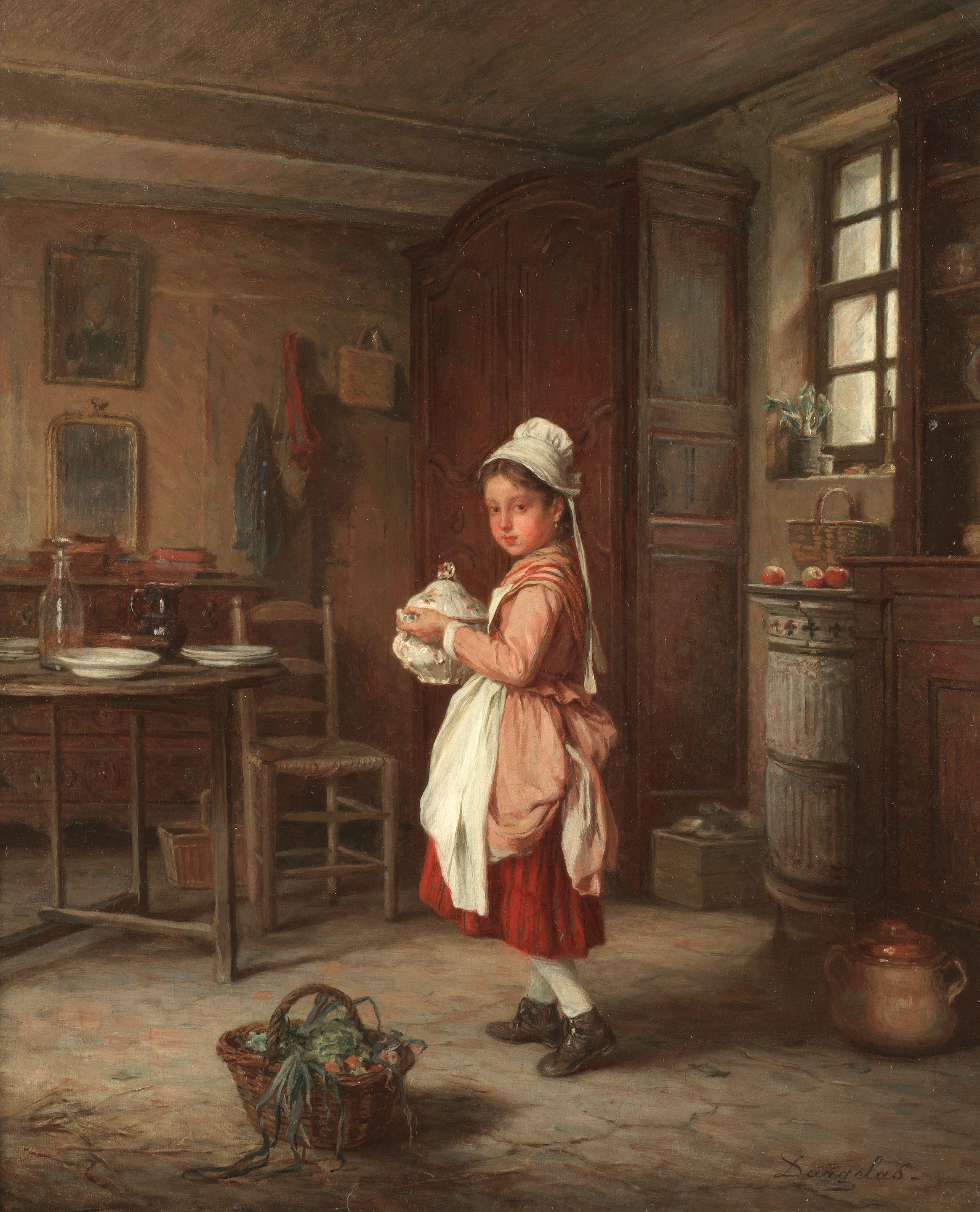 André Henri Dargelas - Laying The Table