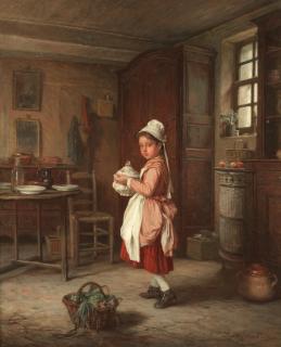 André Henri Dargelas - Laying The Table