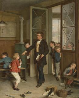 André Henri Dargelas - Les petits fumerurs pris sur le fait