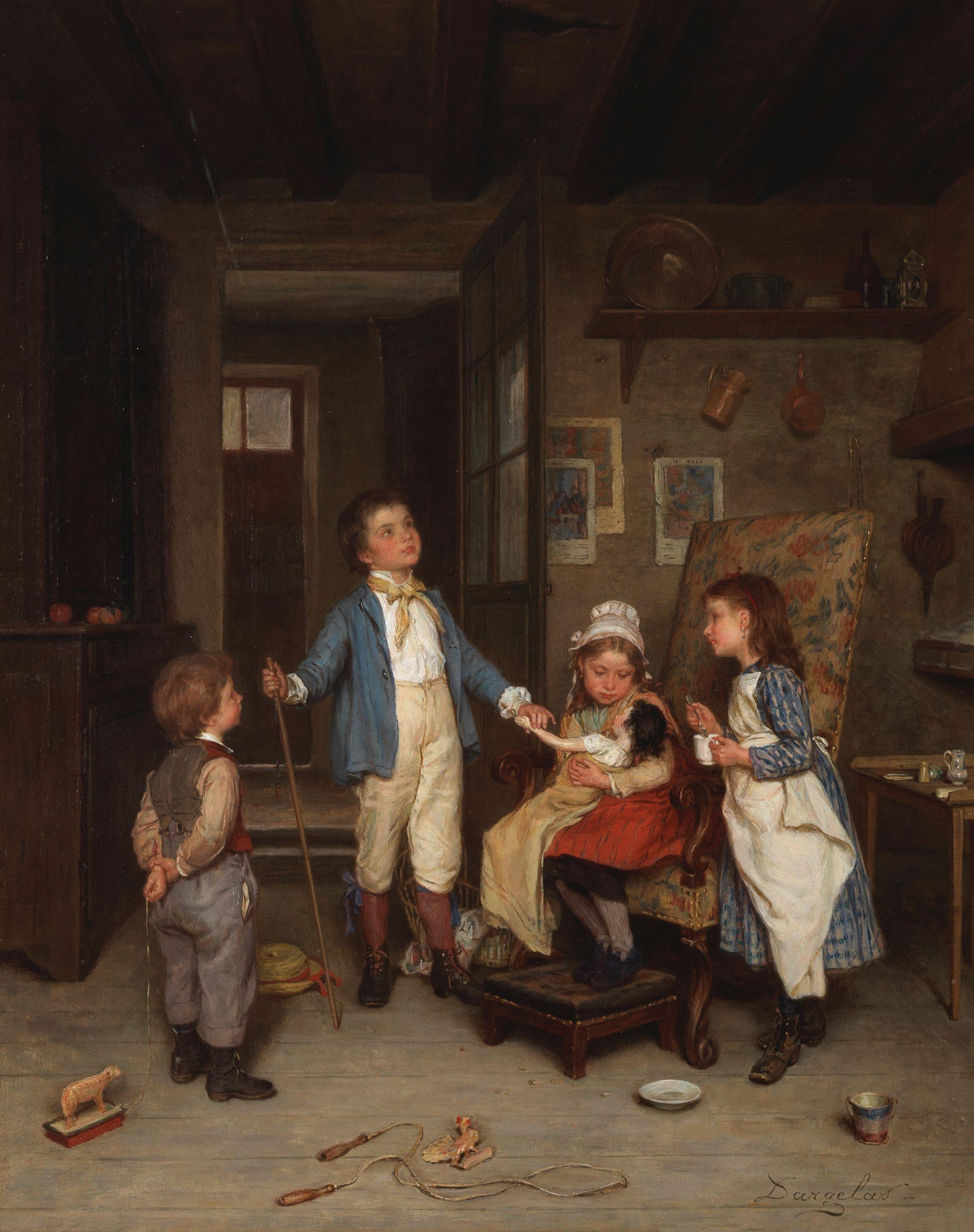 André Henri Dargelas - The doctor\'s visit