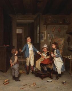 André Henri Dargelas - The doctor\'s visit