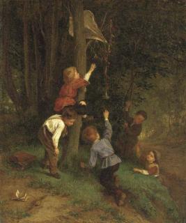 André-Henri Dargelas - The lost kite