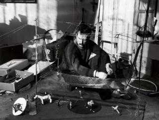 André Kertész - Alexander Calder, Paris