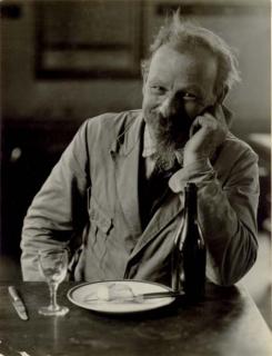 André Kertész - André Bauchant, 1928