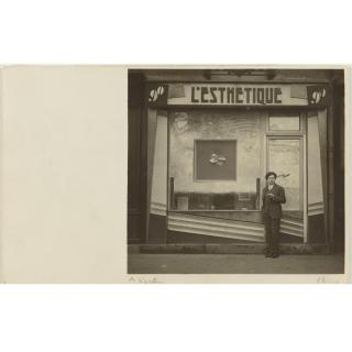 André Kertész - Evsa Model In Front Of L\'Esthetique