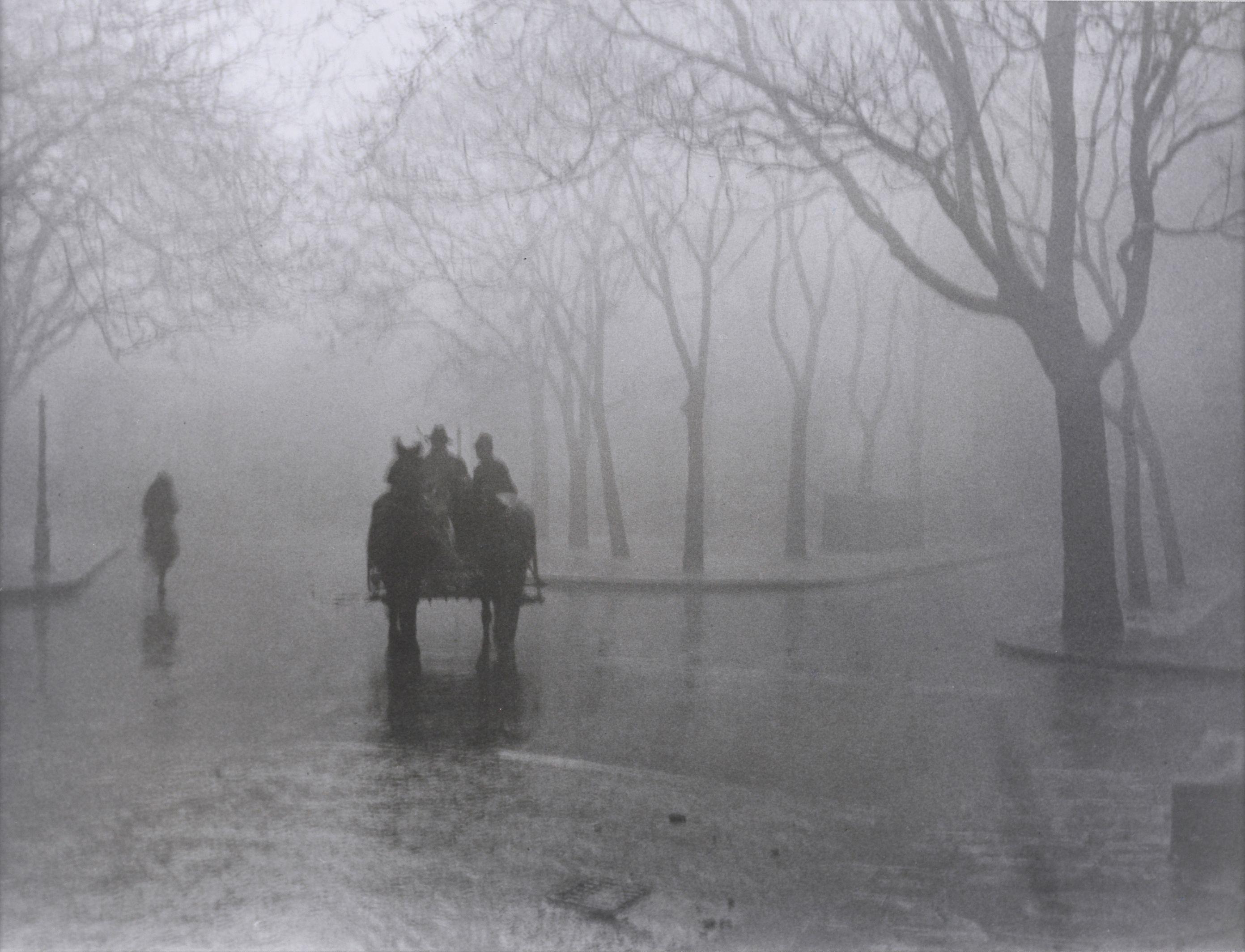 André Kertész - Hazy Day, Budapest, November