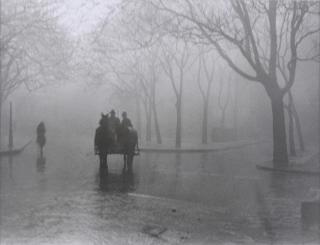 André Kertész - Hazy Day, Budapest, November