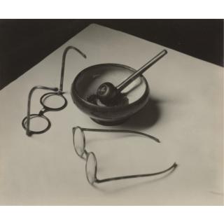 André Kertész - \'Nature Morte Chez Mondrian\' (Mondrian\'S Pipe And Glasses)