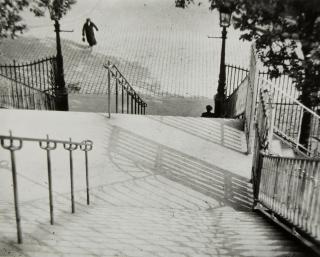 André Kertész - Stairs of Montmartre, Paris
