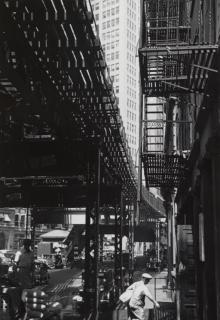 André Kertész - Third Avenue El, 1937
