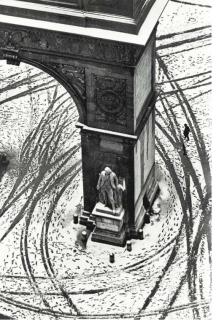 André Kertész - Washington Square, February, 1966