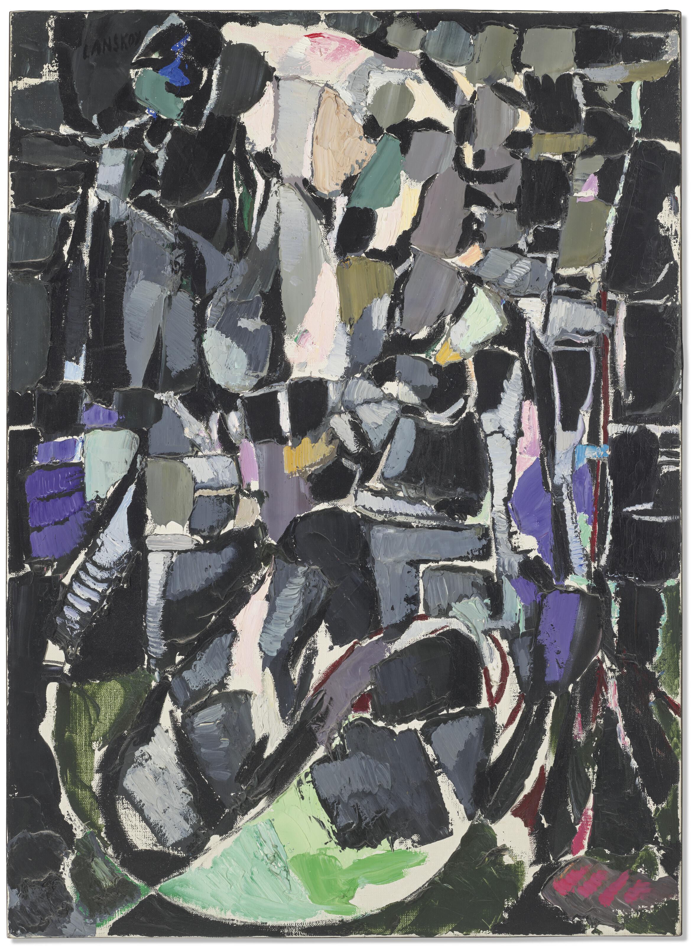 André Lanskoy - À la lisière du jardin noir