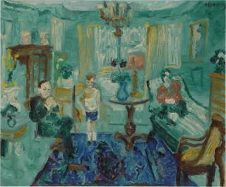 André Lanskoy - Untitled (Interior)