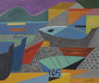 Andre Lhote - Barques sur la grève