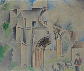 André Lhote - Bergère dans les ruines