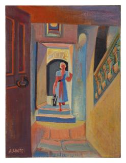 André Lhote - Dans L\'Entrée De La Maison De Gordes