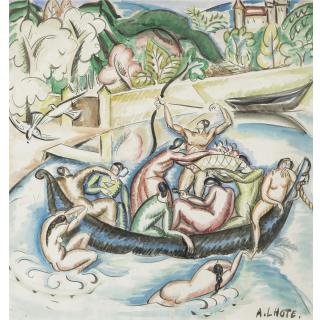 André Lhote - Étude Pour La Partie De Plaisir