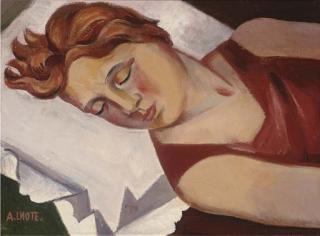 André Lhote - Femme endormie