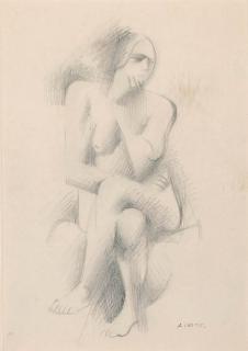 André Lhote - Femme nue assise