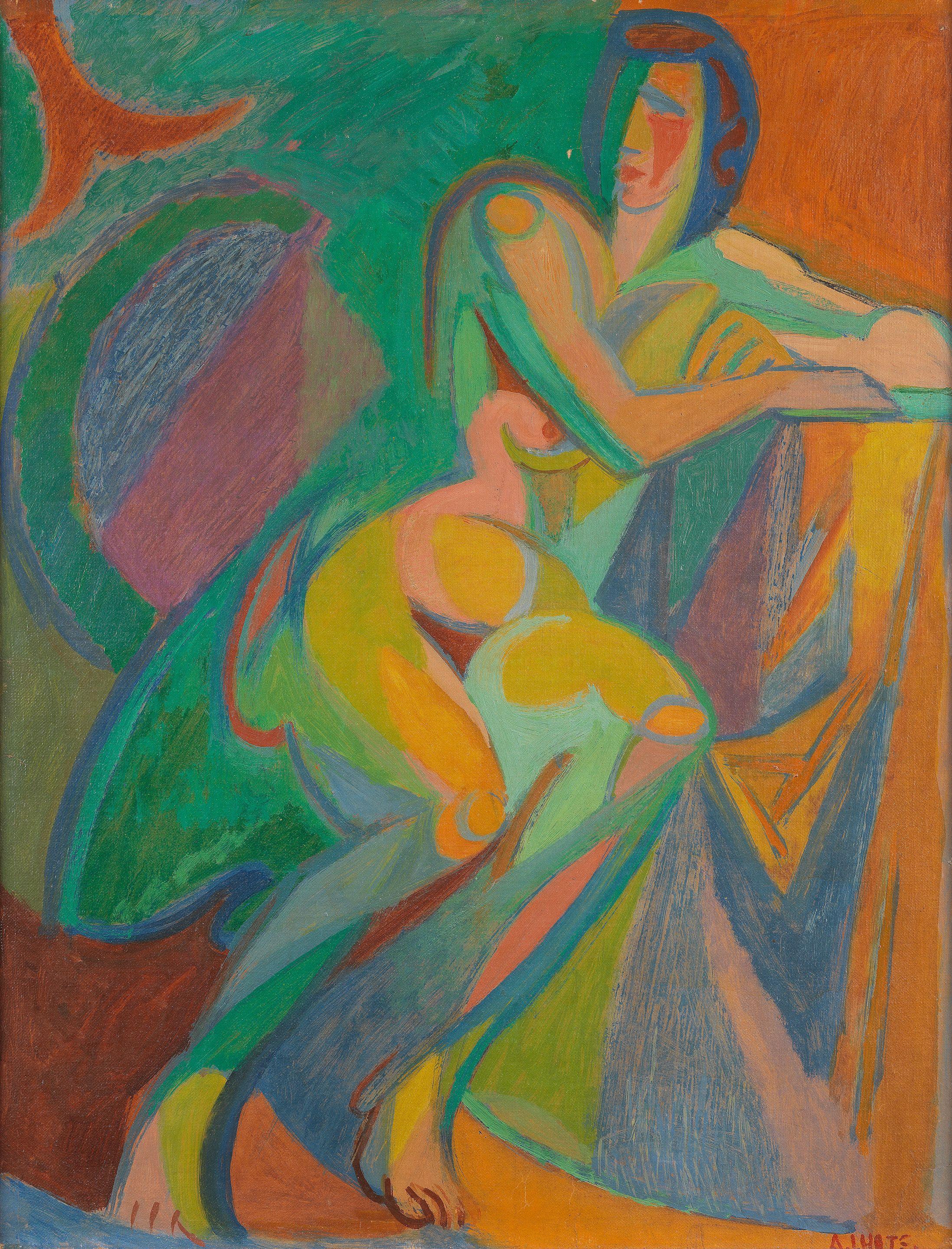André Lhote - La baigneuse assise