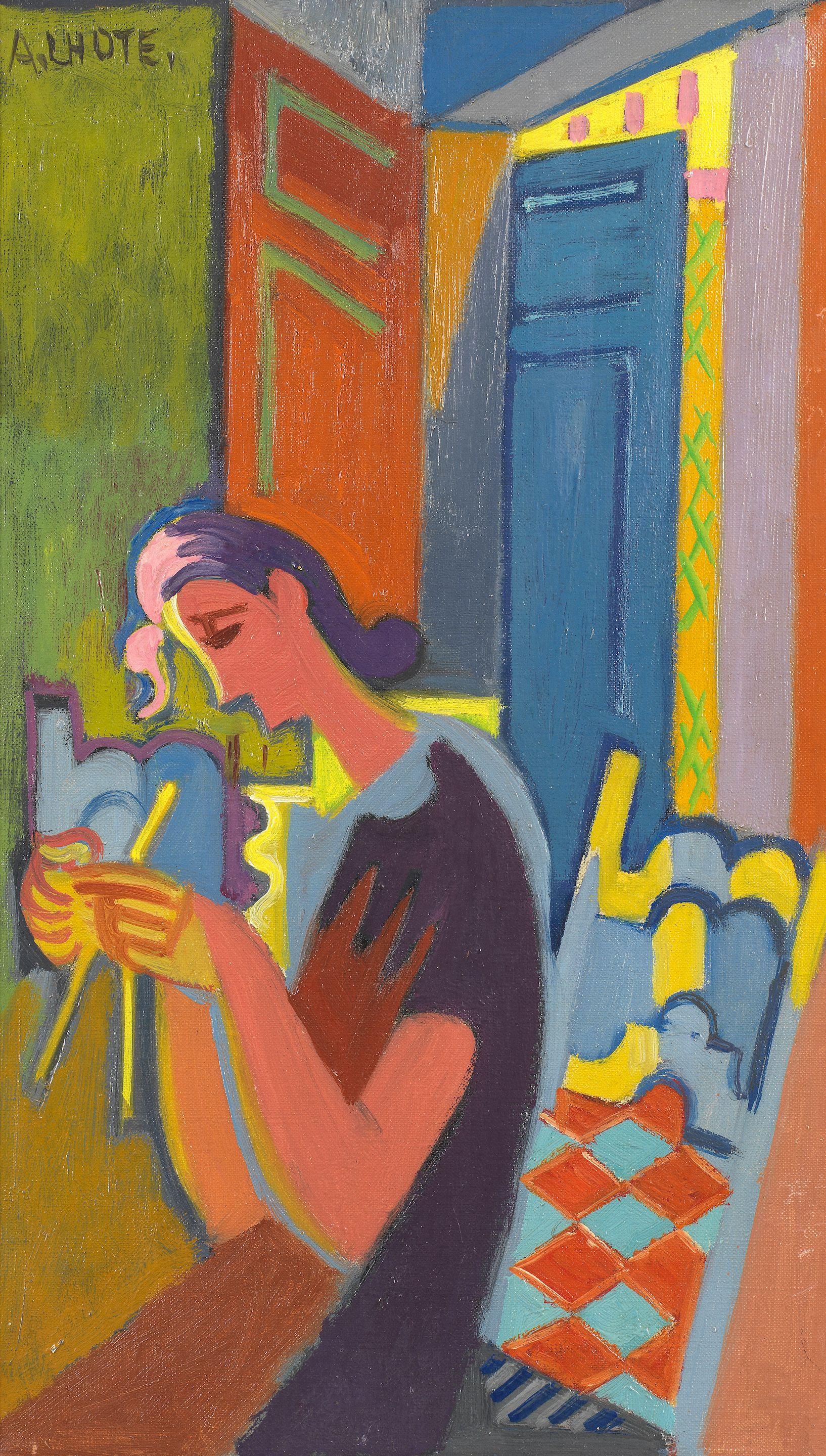 André Lhote - La brodeuse