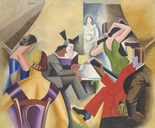 André Lhote - La danse au bar (Gypsy Bar)