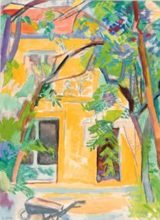 André Lhote - La maison jaune