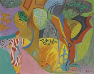 André Lhote - La Promenade (La Promenade Sous Bois)