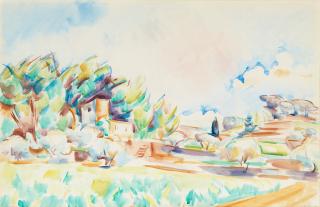 André Lhote - Landscape at spring time