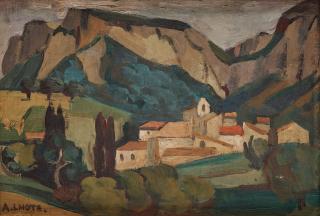 André Lhote - Landscape from Aude, France