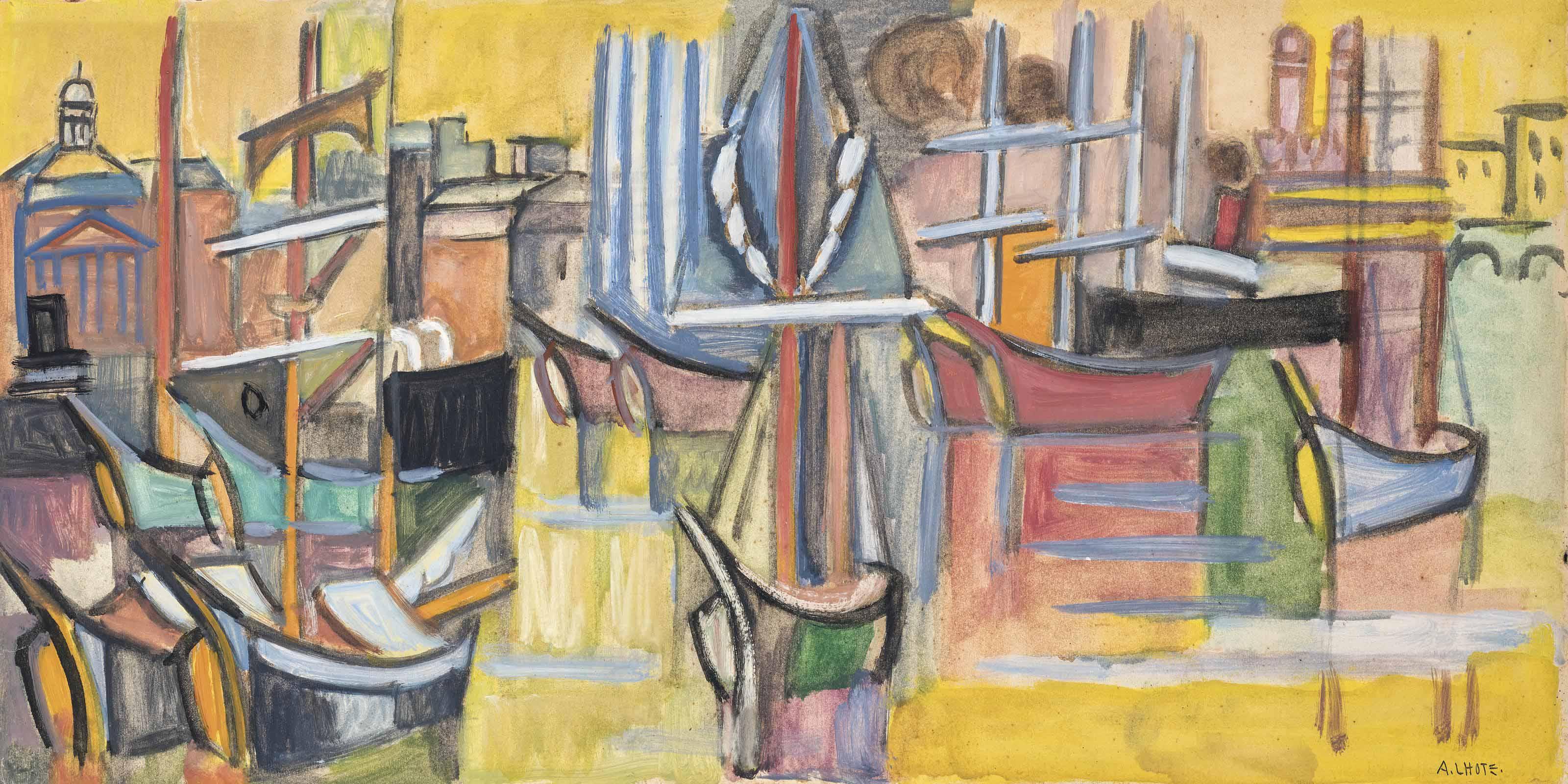 André Lhote - Le Port de Bordeaux