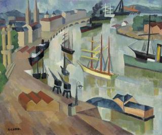Andre Lhote - Le port de Bordeaux