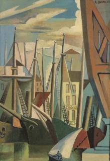André Lhote - Le port de Marseille
