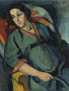 André Lhote - Le Repos (Madame Lhote Assise)