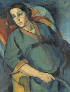 André Lhote - Le Repos (Madame Lhote Assise)
