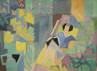 André Lhote - Lecture au jardin