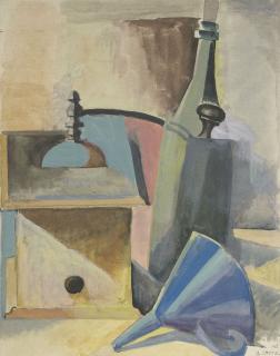 André Lhote - Nature morte au moulin à café