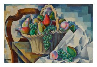 André Lhote - Nature Morte Au Panier De Fruits