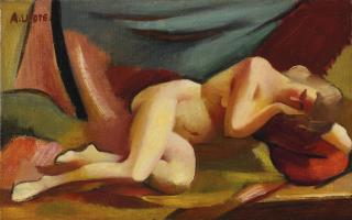 André Lhote - Nu À La Draperie