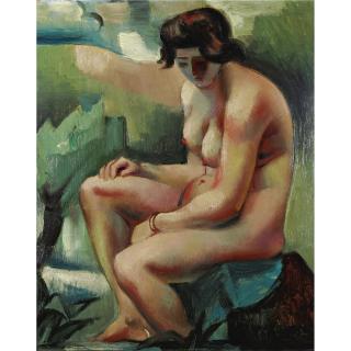 André Lhote - Nu Assis