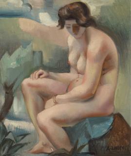 André Lhote - Nu assis