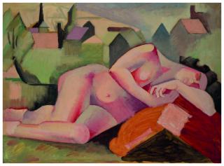 André Lhote - Nu Dans Un Paysage
