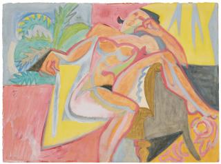 André Lhote - Nu déployé 