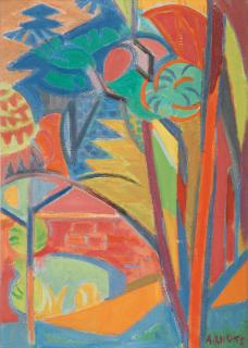 André Lhote - Paysage au pont