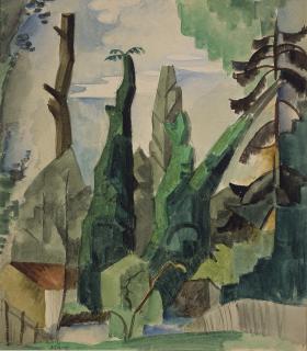 Andre Lhote - Paysage cubiste