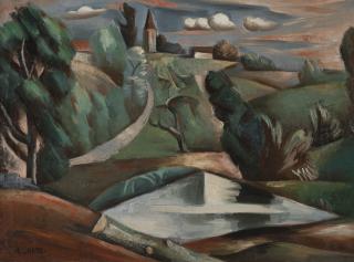 André Lhote - Paysage De Vic-Sous-Thil