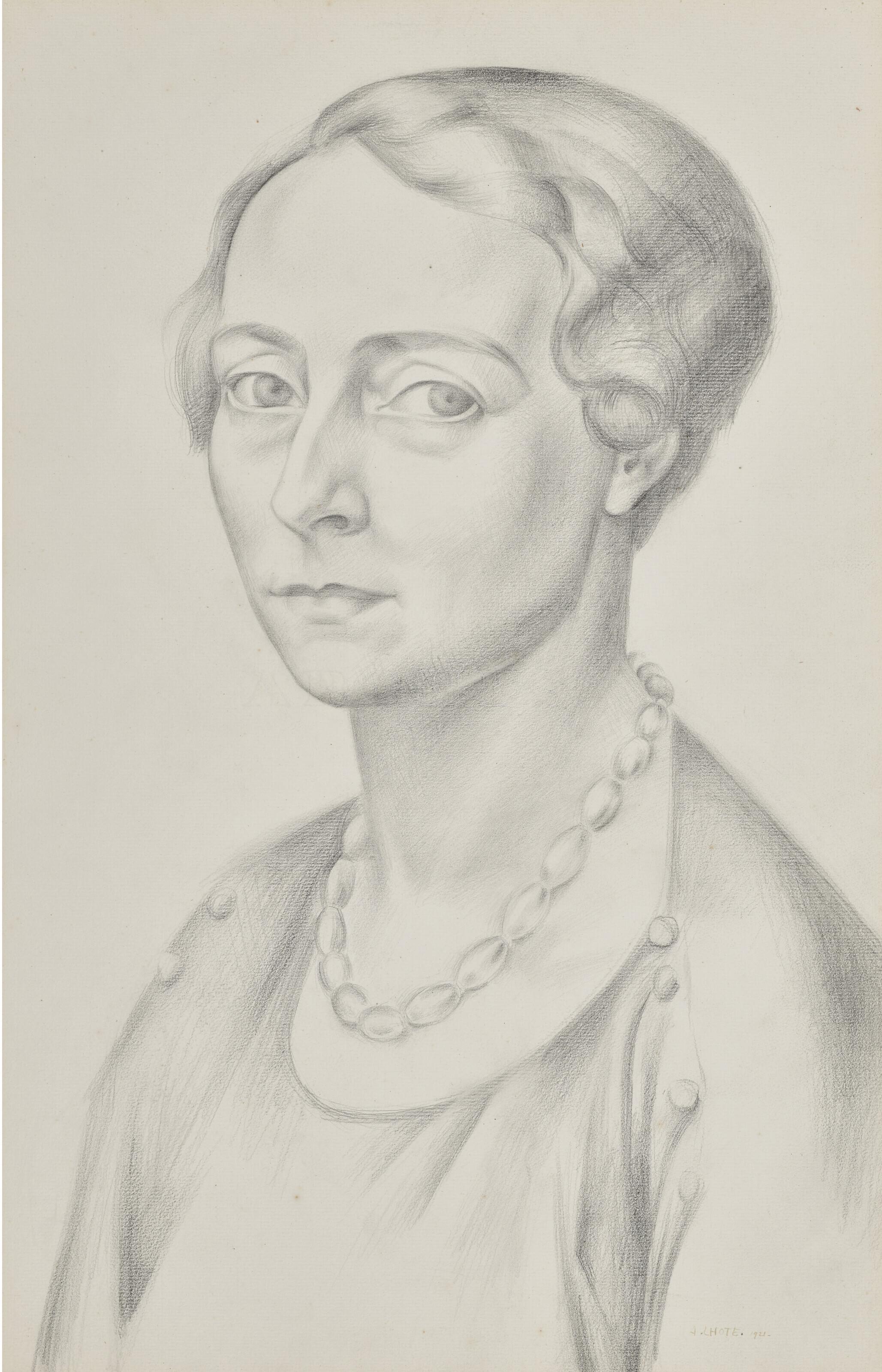 André Lhote - Portrait de femme