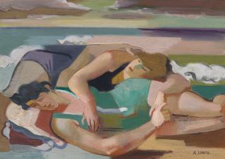 André Lhote - Sur la plage, les deux amies