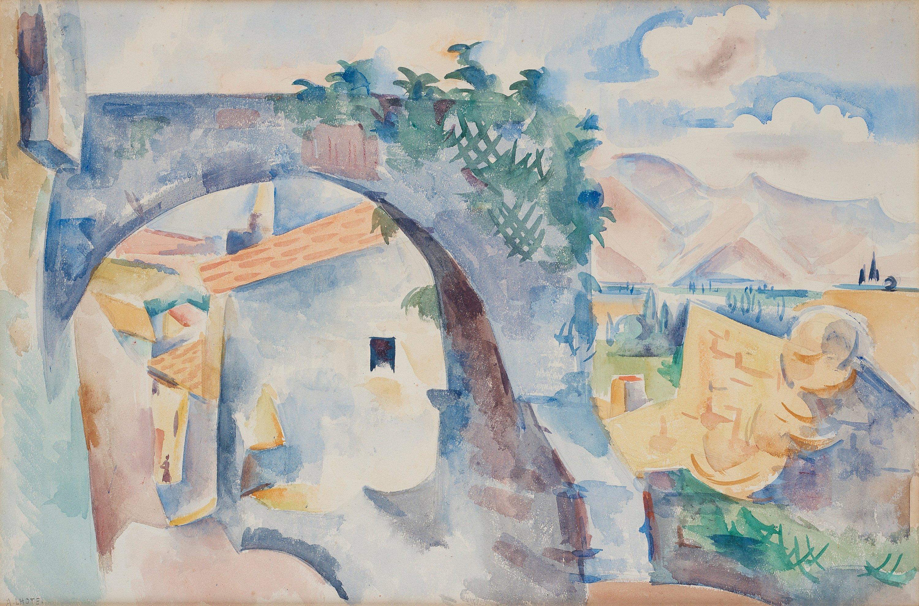 André Lhote - View from Drôme