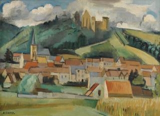 André Lhote - Village Sous Le Château